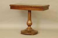 Lot 580 - A Miles & Edwards Victorian mahogany card table