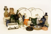 Lot 244 - A collection of advertising bottles