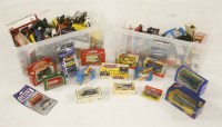 Lot 344 - Two boxes of model cars