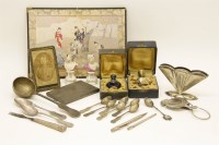 Lot 86 - Collection of Continental silver