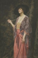 Lot 400 - John Frederick Harrison Dutton (fl.1893-1909)
PORTRAIT OF MRS MURIEL ASPINALL