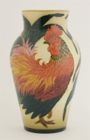 Lot 701 - A Dennis Chinaworks 'Cockerel' vase