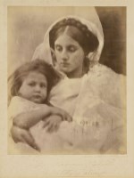 Lot 64 - Julia Margaret Cameron (1815-1879)
LA MADONNA VIGILANTE (WATCHING ALWAYS)
Signed and titled albumen print
image 24.5 x 20cm 

Julia Margaret Cameron was one of the most innovative photographers of the