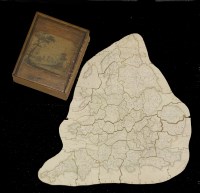 Lot 105 - 'England and Wales with the principal roads in measured miles'
