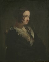 Lot 396 - Circle of William Etty (1787-1849)
STUDY OF A GIRL