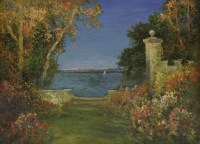 Lot 466 - Thomas Edwin Mostyn (1864-1930)
AN ITALIAN GARDEN
Signed l.r.