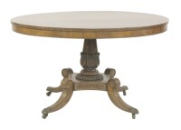 Lot 547 - A Regency rosewood table