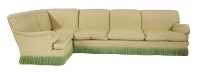 Lot 550 - A modern corner settee