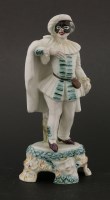 Lot 51 - A Cozzi Italian masked figure of Pierrot