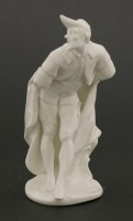 Lot 57 - A Komodie white porcelain figure