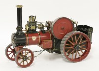 Lot 86 - A live steam model of a William Allchin traction engine