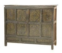 Lot 556 - A Tibetan cabinet and shrine section