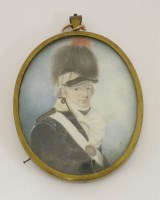 Lot 297 - Circle of Thomas Clement Thompson RHA (1778-1857)
PORTRAIT OF AN OFFICER