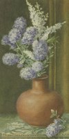 Lot 338 - Ada J Ham (19th century)
A STILL LIFE OF FLOWERS IN A POT
Signed and dated 1886 l.r.