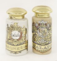 Lot 127 - An apothecary jar and cover