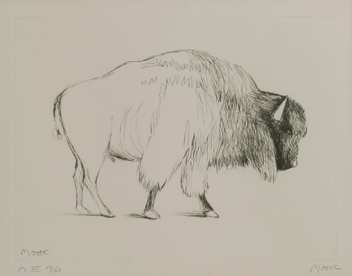 Lot 291 - Henry Moore OM CH (1898-1986)
BISON
Etching