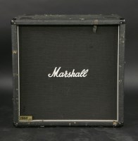 Lot 258 - A Marshall 1960B guitar speaker cabinet