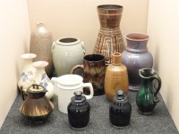 Lot 1287 - A Studio Pottery stoneware vase