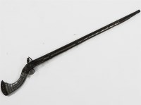 Lot 412A - An Afghan North West Frontier' flintlock rifle