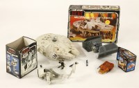Lot 380 - Star Wars - Return of the Jedi toys