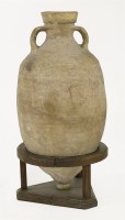 Lot 154 - A terracotta amphora vase