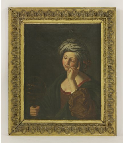 Lot 379 - Manner of Domenichino
PERSONIFICATION OF ASTROLOGY
Oil on canvas
76 x 63cm