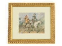 Lot 121 - Jane Robson (?)
DON QUIXOTE AND SANCHO PANZA
Signed and dated 1835 verso