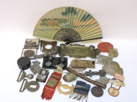 Lot 319 - A quantity of Victorian and later colonial and other military cap badges and awards