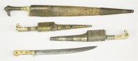 Lot 277 - Four North Indian Khyber knives