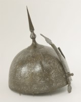 Lot 281 - An Indo-Persian khula khud (helmet)