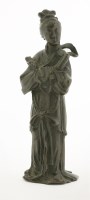 Lot 116 - A bronze deity