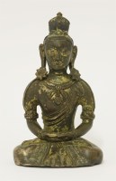 Lot 136 - A bronze bodhisattva