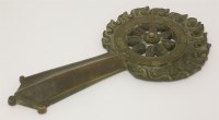 Lot 293 - A bronze cakra