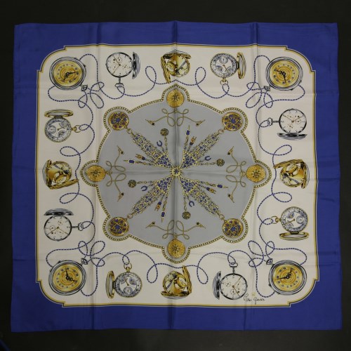 Lot 1459 - An Hermès silk scarf