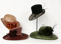Lot 1365 - Four assorted designer hats