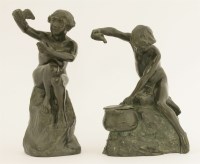 Lot 181 - Lucy Gwendolen Williams (1870-1955)
a pair of copper figures of children