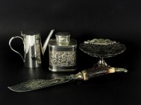 Lot 221A - A collection of mixed silver plated wares