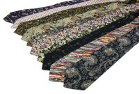 Lot 1504 - Eleven assorted Liberty of London silk and cotton ties