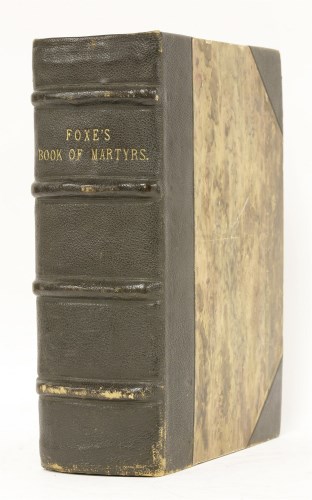Lot 166 - FOXE (JOHN): [Book of Martyrs]. The Firste [-Second] Volume of the Ecclesiasticall History