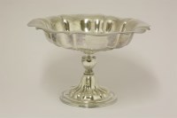 Lot 513 - An Edward VII silver comport dish