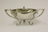 Lot 514 - A George V silver bowl