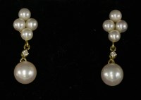Lot 226 - A pair of gold