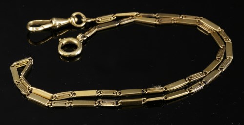 Lot 195 - An Austrian gold watch chain