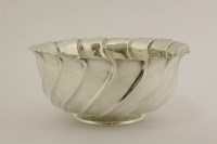 Lot 538 - An Edward VII Irish silver bowl