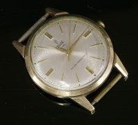 Lot 378 - A gentlemen's 9ct gold Tudor Royal mechanical strap watch