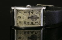 Lot 370 - A gentlemen's stainless steel Rolex mechanical strap watch