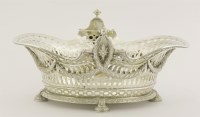 Lot 461 - An Edward VII silver basket