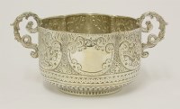 Lot 486 - A Victorian silver bowl