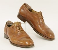 Lot 1420 - Three pairs of John Lobb gentlemen's brogues and a pair of Shipton & Heneage gentlemen's shoes