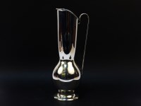Lot 401 - A large Continental silver jug